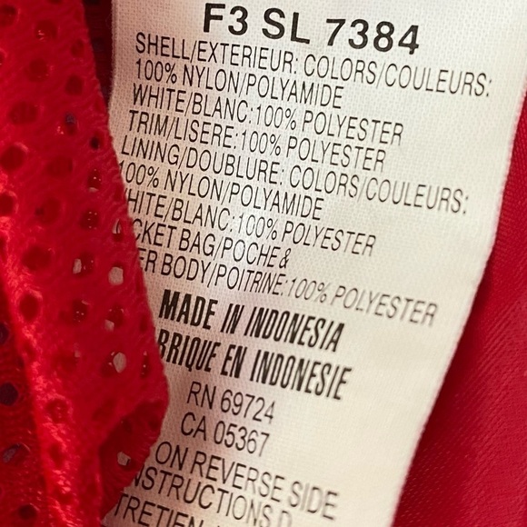 Columbia Sportswear Lady’s XL Fall Red/Grey Activewear Jacket, Gently Used - Picture 5 of 9